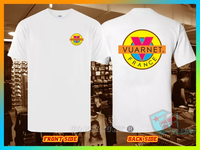 New T-Shirt Vuarnet France Logo american funny Men's T-Shirt Size S-5XL