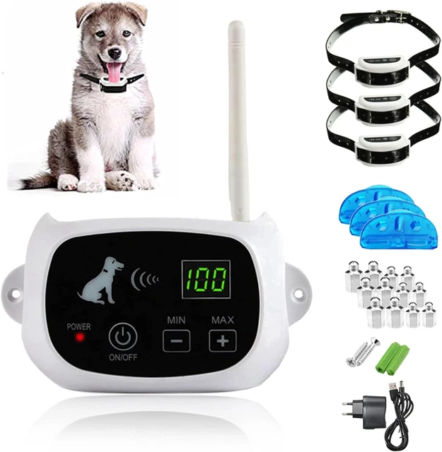 Imeshbean Electric Wireless Dog Fence, Pet Containment System, Pets Dog Containm