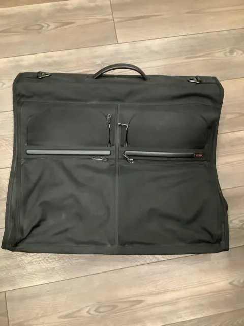Tumi SUPER NICE ❤️❤️ Ballistic Nylon Black Garment Bag Luggage Suitcase 22134D4