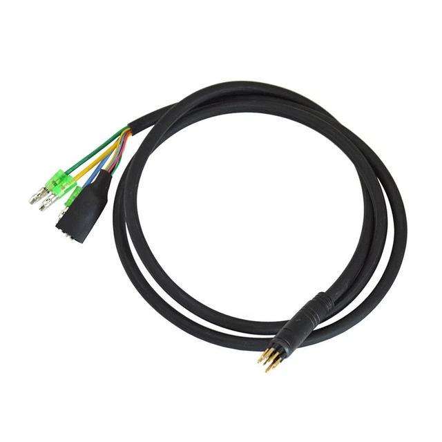 High Quality Extension Cable Cord Replacement Rubber + Metal For Bafang
