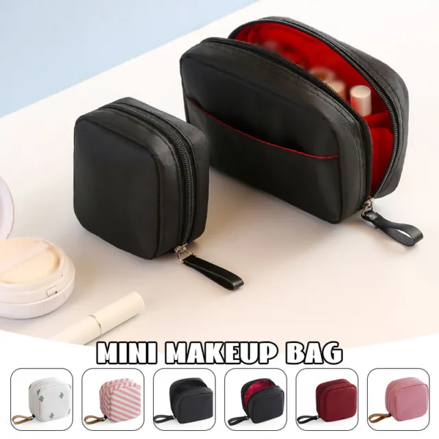 Mini Portable Makeup Bag Waterproof Travel Toiletry Cosmetic Bag Lipstick Pouch