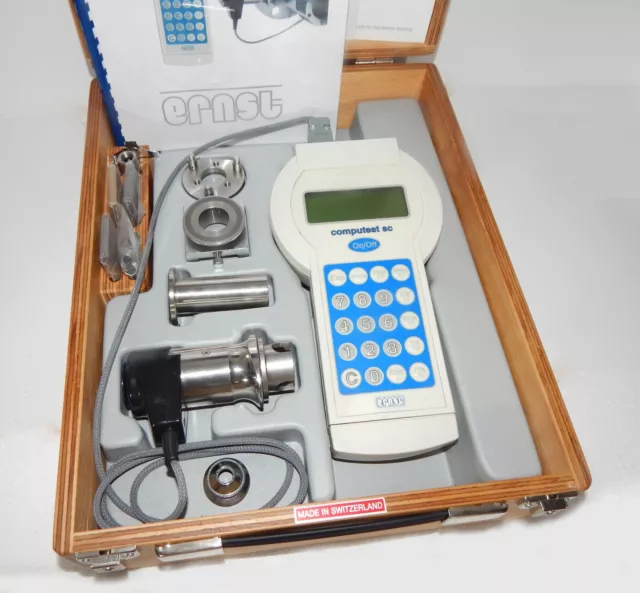 ERNST COMPUTEST SC Härteprüfgerät Härteprüfer Portable Hardness Tester