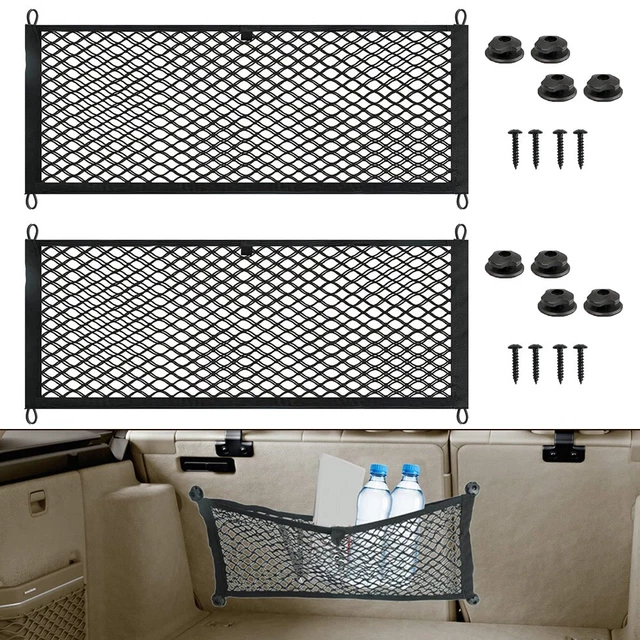 Borsa rete portaoggetti nera 25*60 cm 2 pz rubinetti ricambio rete di ricarica