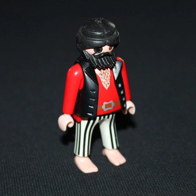 Set PLAYMOBIL Vintage Pirates 1997 – Capitaine, épée, Pistolet Et Accessoires