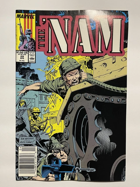 The NAM #29 Marvel Comics Doug Murray Vietnam War Comics 1989