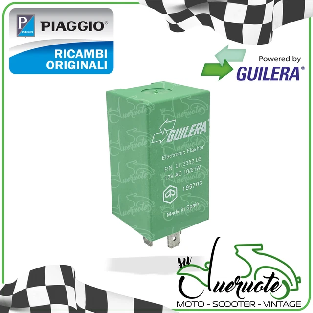 Presa Per Intermittenza RELE FRECCE PIAGGIO VESPA PX 125 150 200 - Foto 12