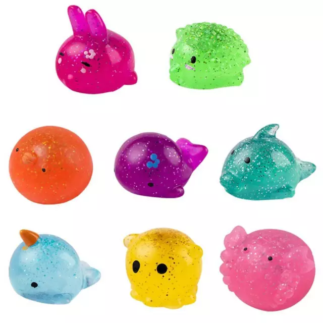 Mochi Fidget Toys Kawaii Animal Stress Ball Powder Cute Fun Sof Z0S0