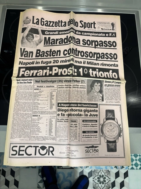 Gazzetta Dello Sport Illustrata N°37 – 1980 – Calcio Europeo, GP Imola, Mazzola (occasion)
