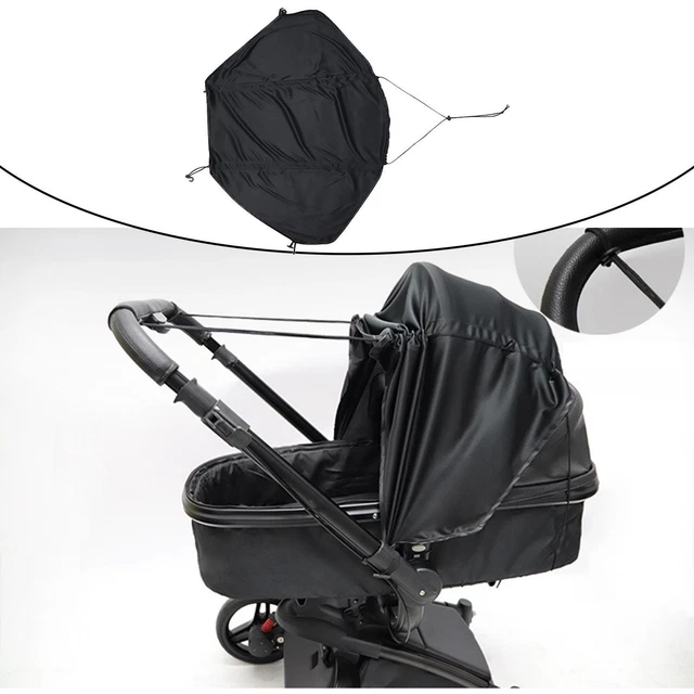 Protection Solaire Poussette Protection UV pour Poussette Plus Facile, Plus