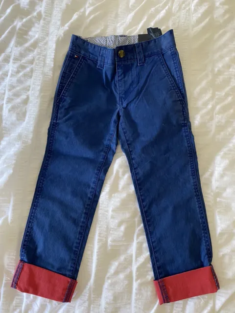 BNWT Tommy Hilfiger Boys Chinos SZ 6 Rrp $119