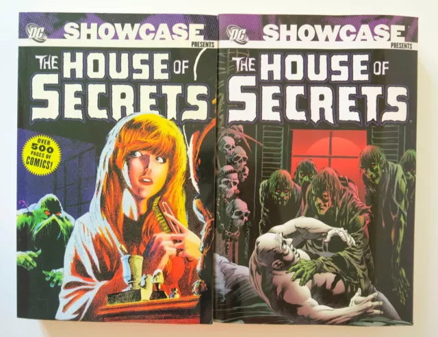 Showcase Presents The House of Secrets Vol 1 & 2 DC Graphic Novel Comic Book Lot