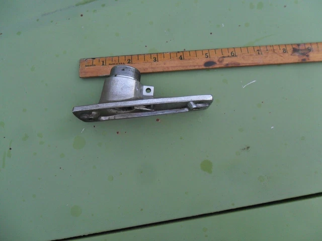 Old Boat Flag Pole Staff Holder / Light Mount Bracket ?? Nautical Marine Part 2