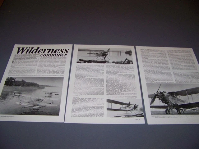 VINTAGE..DE HAVILLAND DH.61 Giant Moth..photos/Details... (881C) EUR 5