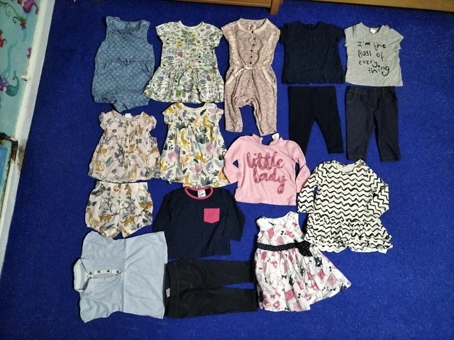 Pacchetto di vestiti per bambina età 3-6