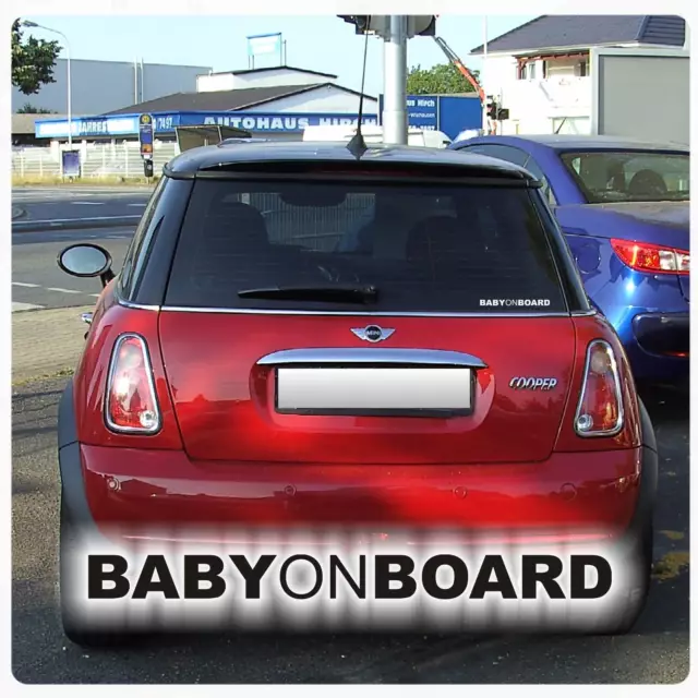 Baby on Board Auto Aufkleber Sticker Tattoo Babyaufkleber clickstick A210
