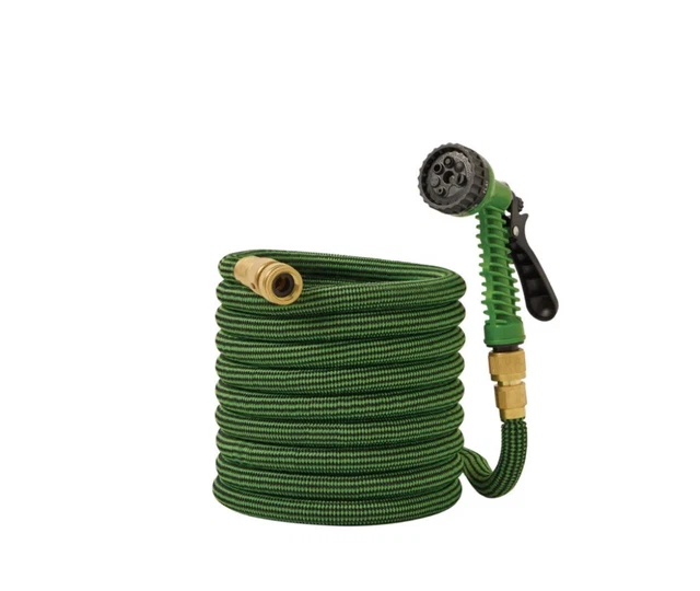 Tubo flessibile da giardino Non espandibile da 25 piedi flessibile per acqua sen Tubo flessibile da giardino Non espandibile da 25 piedi flessibile per acqua sen