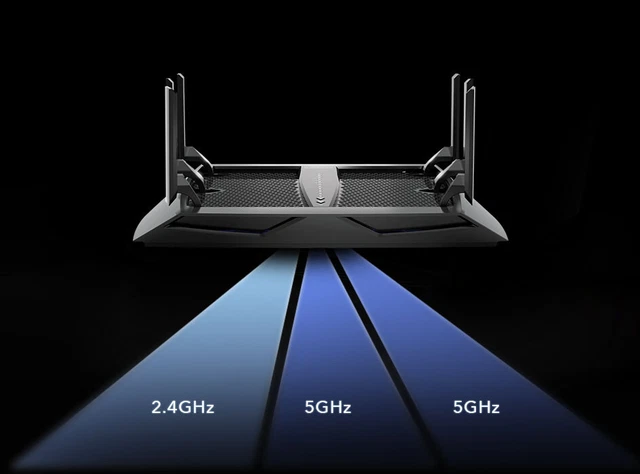 NETGEAR R8000 Nighthawk X6 router tri-band 3,2 Gbps - nero 2