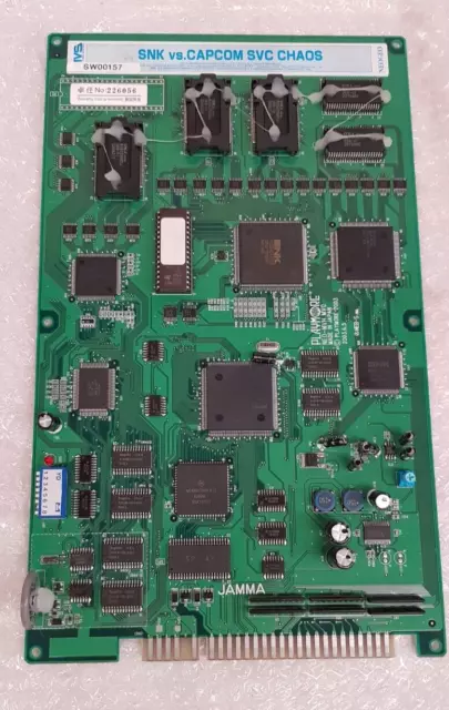 Neo Geo Mvs Snk Vs. Capcom Svc Chaos Arcade Pcb Mother Board Jamma