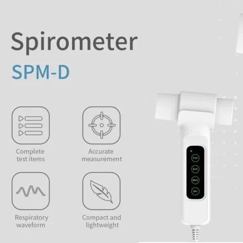 PC Based Digital Spirometer Lung Condition Pulmonary Function USB Software,SPM-D
