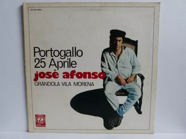 José Afonso – LP – Portogallo 25 Aprile - Grândola Vila Morena / von 1975