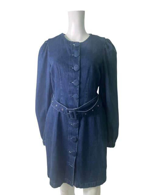 Michelle Keegan Denim Dress 10 FOR SALE! - PicClick UK