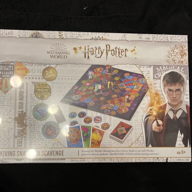 HARRY POTTER WIZARDING world skiving snackbox scavenge age 8+ board