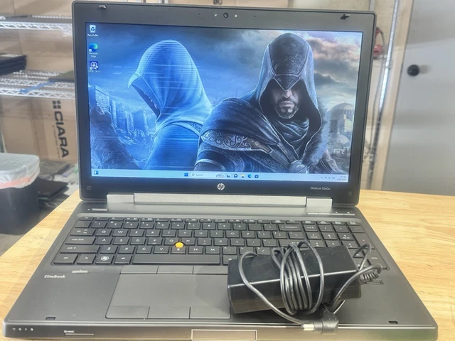 HP ELITEBOOK 8560W i7-2670QM Quad Core 16gb RAM 512 SSD