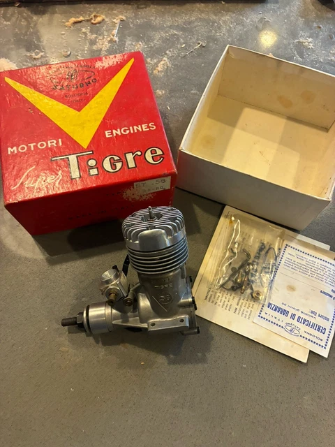 MOTEUR D'AVION MODÈLE Super Tigre GS 40 RC EUR 55,22 - PicClick FR