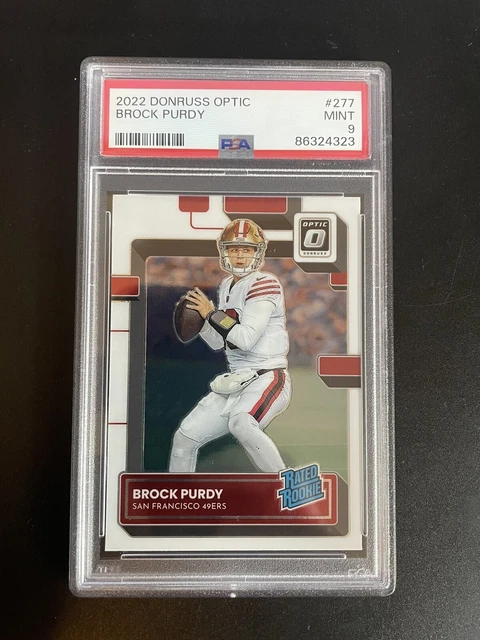 2022 Optic Football Recrue Brock Purdy Psa 9 277 Eur 27 86 Picclick Fr