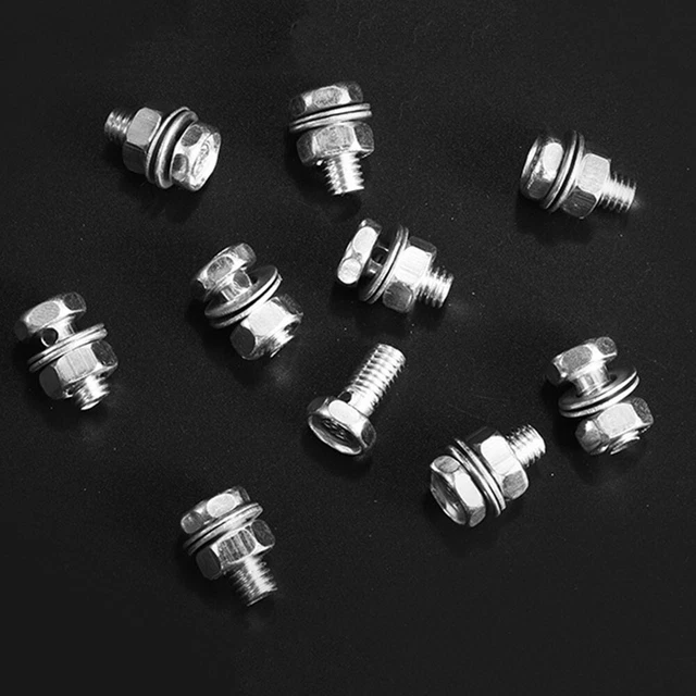 Suzuki GSXR1000 Titane Frein avant Disque Rotor Boulons, 2001-2004 (K1