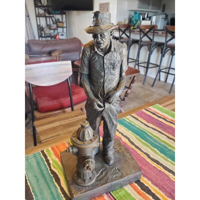 Vintage Michael Garman Sculpture "Tuck" 1977 Statue