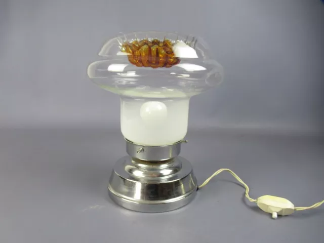 LAMPE DE CHEVET tactile 3 intensité Boudet en métal et verre EUR 35,00 -  PicClick FR