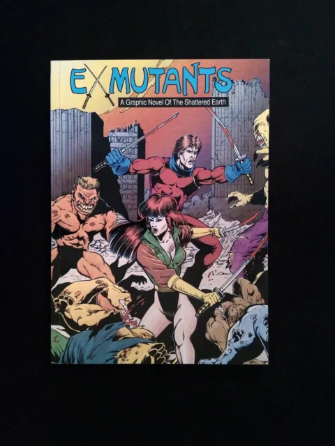 Ex-Mutants TPB #1-1ST  ETERNITY Comics 1988 NM  LIM, PALMOTTI VARIANT