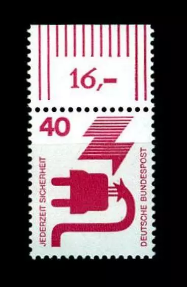 BUND Unfallverhütung  40 Pf. **, Mi. 699 - Oberand postfrisch