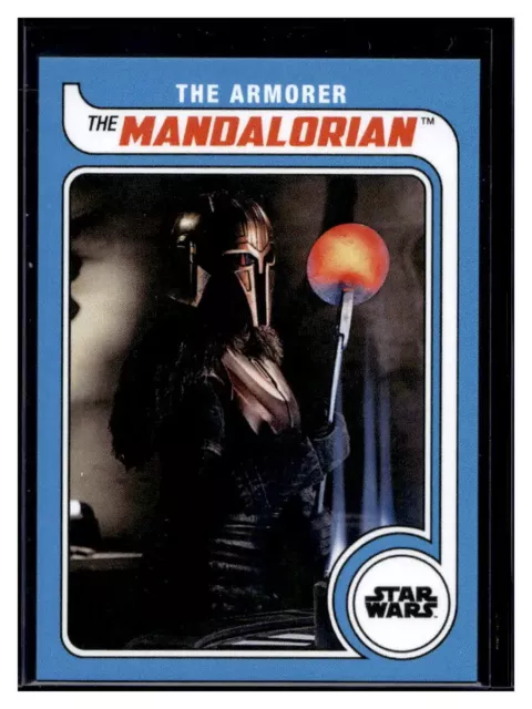 2023 Topps Star Wars Throwback Thursday 87 The Armorer Card (Qty)