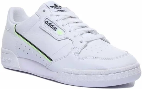 ADIDAS Continental 80 B Grade Lacet 80'S 7.6-16.5cm Blanc Taille UK 6 - 12