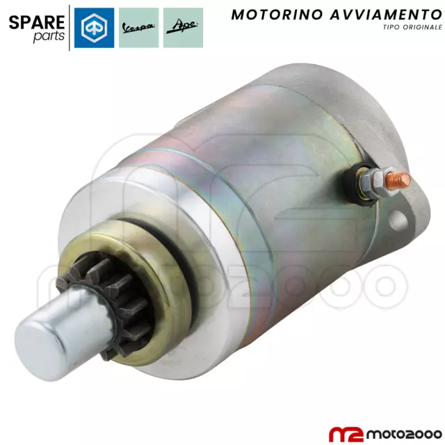 Motorino Avviamento Ape 50 Piaggio + Vespa Tipo Originale Piaggio 179116