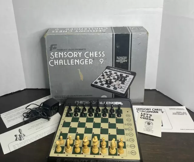 Fidelity Electronics Sensory Chess Challenger “9 Model SC9 Game