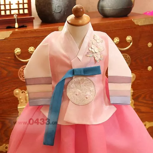 Girls Premium Korean Tradtional Girl Hanbok Dress Kids Birthday Party Cosplay