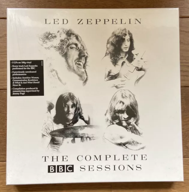 Led Zeppelin The complete BBC Sessions 5 LP (180g) Box original eingeschweißt