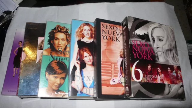 sexo en nueva york - coleccion completa - dvds