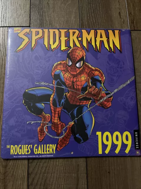 Spiderman 1999 Calendar The Rogues Gallery