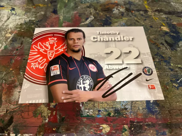 Timothy Chandler Eintracht Frankfurt - Saison 2015/16 - Autogrammkarte signiert