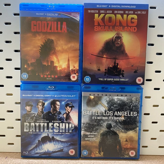 MONSTER BLU RAY bundle: Godzilla, Kong, Battleship, Battle Los Angeles ...