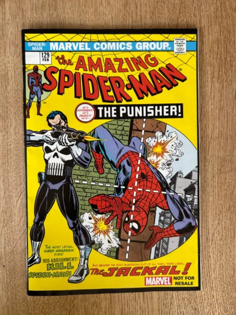 The amazing Spiderman Comic 129 The Punisher