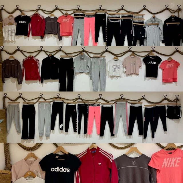 HUGE 20 X Girls Sport Gym Bundle Nike Pro Adidas Puma Holyfield Lipsy YXL 12-15Y