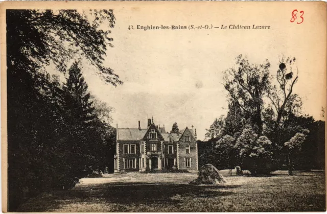 CPA Enghien les Bains Le Chateau Lazare FRANCE (1308480)