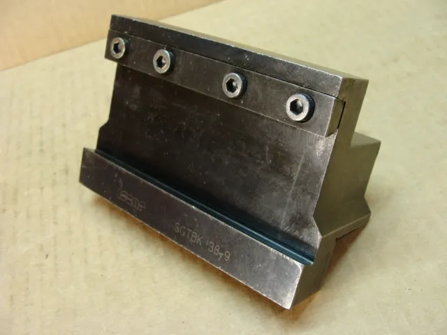 ISCAR SGTBK 38-9 cutoff parting tool block 1 7/8" blade holder