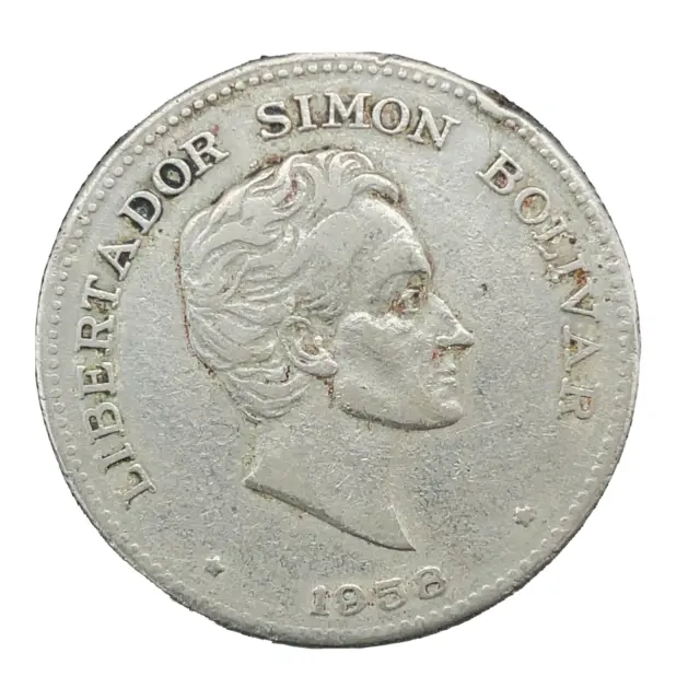 Colombia 1958 50 Centavos (Cincuenta) CU/Ni Coin  KM#217