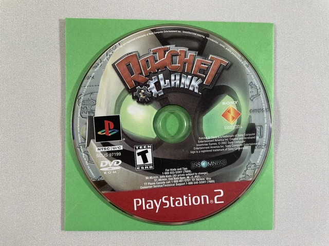 Ratchet & Clank Greatest Hits, Sony Playstation 2, PS2, Disc Only, Tested